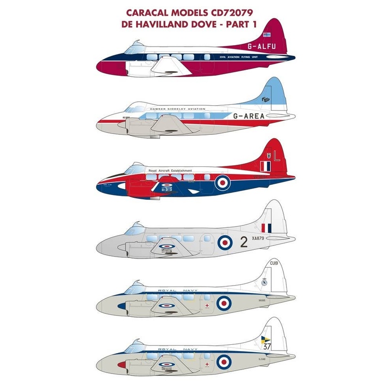 1/72 De Havilland DH.104 Dove Part 1