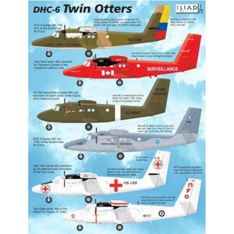 1/72 DHC Twin Otters