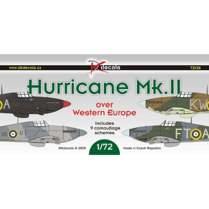 1/72 Hurricane Mk.II over Western Europe