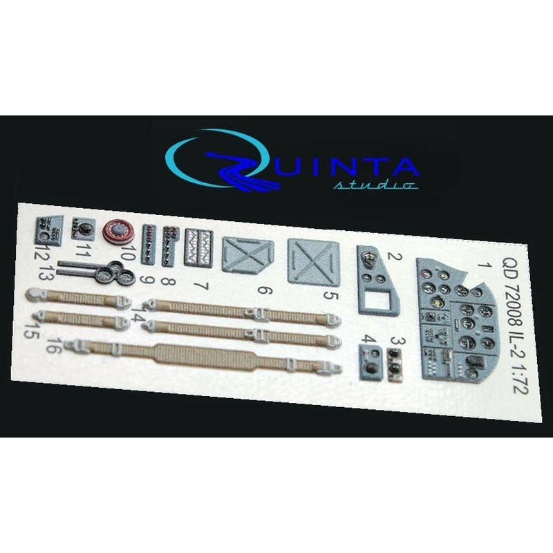 1/72 IL-2 Shturmovik Interior 3D Decal (for Tamiya Kit)