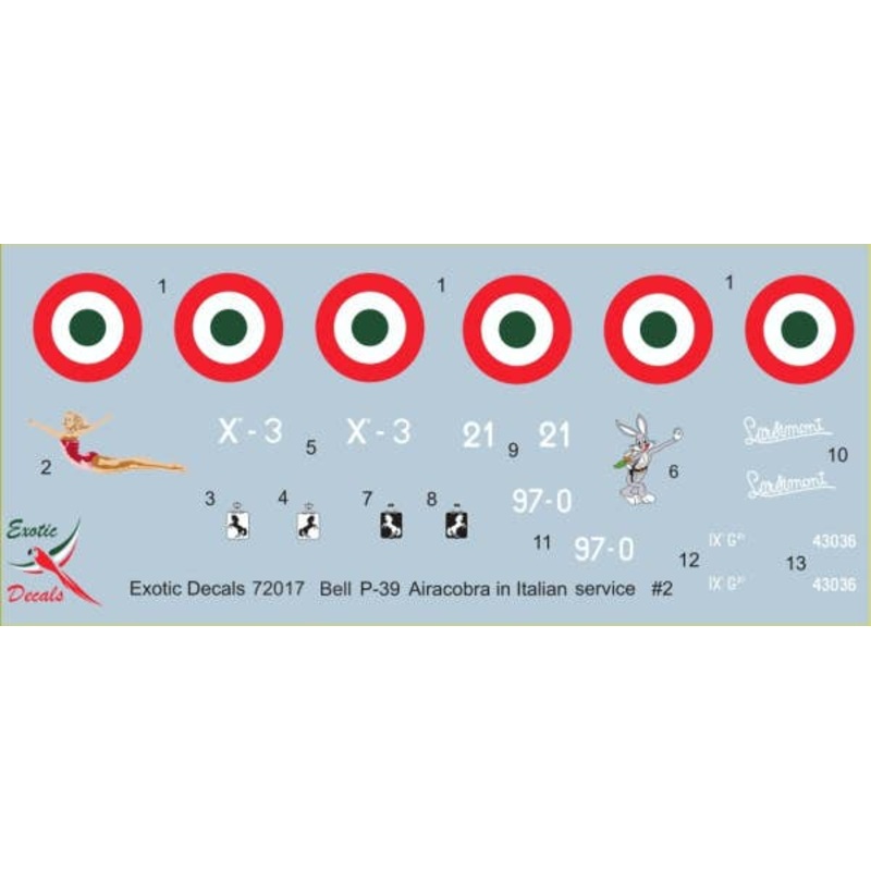 1/72 Italian Cobras #2 - Bell P-39 in Regia Aeronautica, part 2