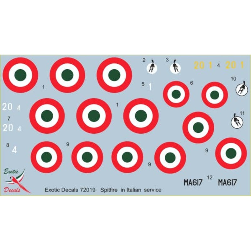 1/72 Italian Spitfires - Supermarine Spitfire in Regia Aeronatica