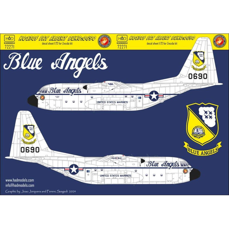 1/72 KC-130F Fat Albert BuNo.150690 decal