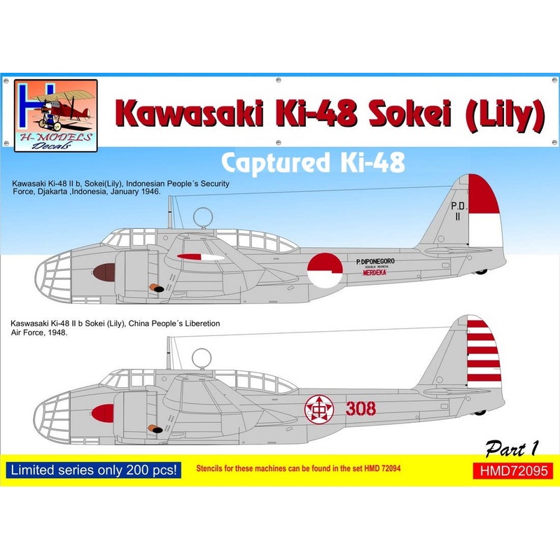 1/72 Ki-48 Captured Lilys. Pt.1