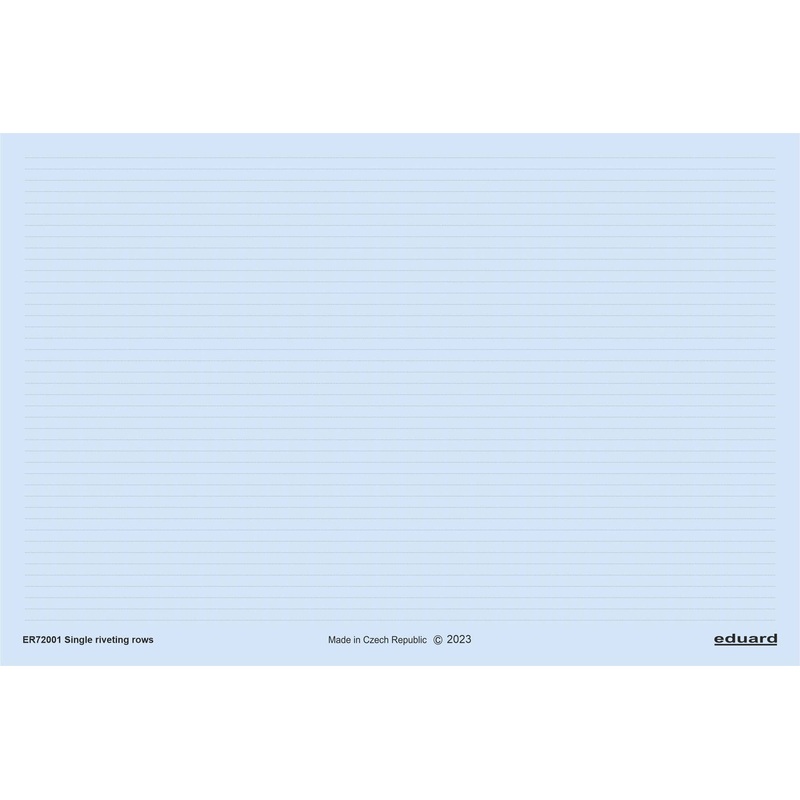 1/72 Single riveting rows Eddie the Riveter Decal