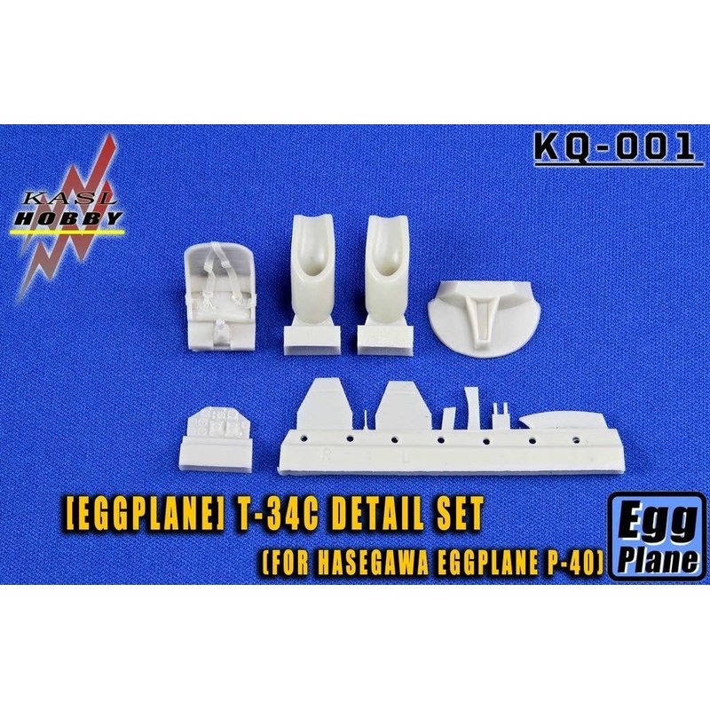 Eggplane T-34C Detail Set (for Hasegawa Eggplane P-40)