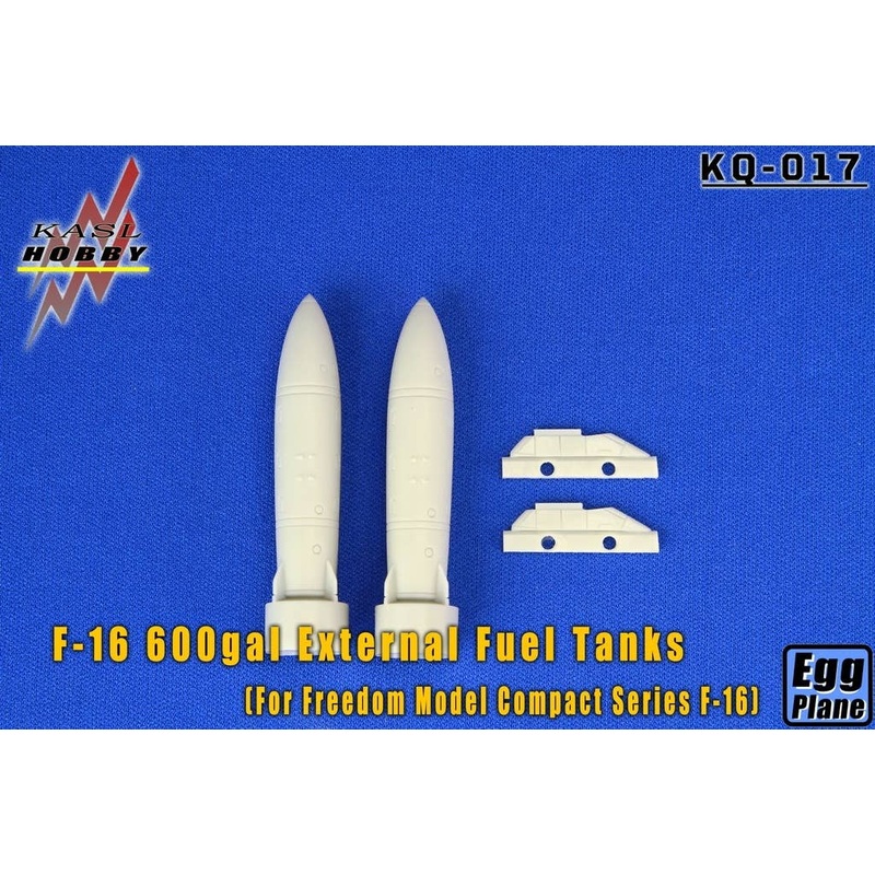 F-16 600gal External Fuel Tanks (2 Kits) (for Freedom Model)