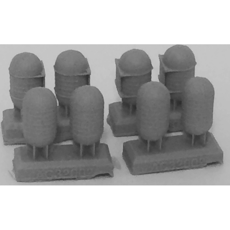 WWII US Bomber Oxygen Tank Set (for HK)