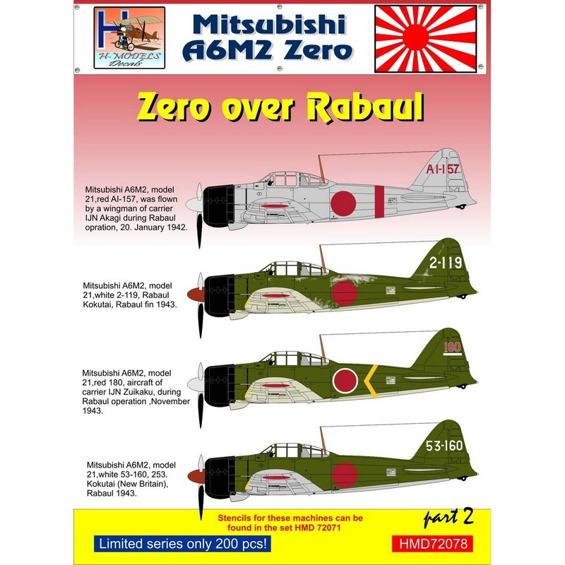1/72 A6M2 Zero over Rabaul, Pt.2