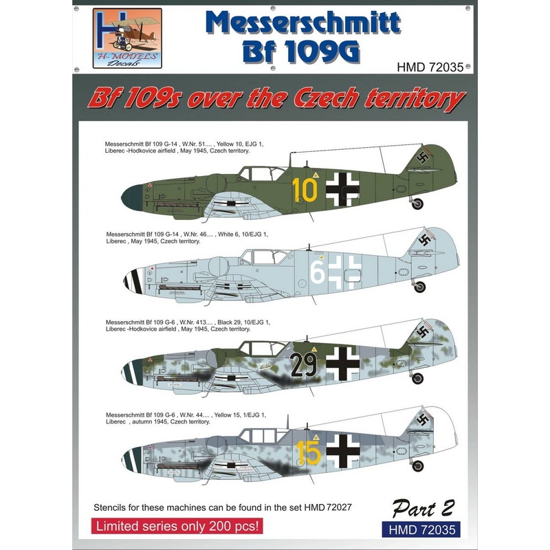1/72 Bf 109G Over the Czech Territory, Pt.2
