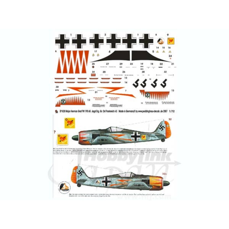 1/72 Fw190A Maj Hermmann Graf