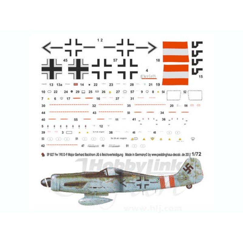 1/72 Fw190D-9 Major Gerhard Backhorn
