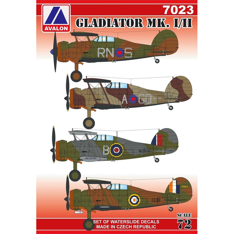1/72 Gladiator Mk.I/II