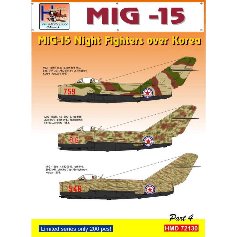 1/72 MiG-15 Night Fighters Over Korea. Pt.4