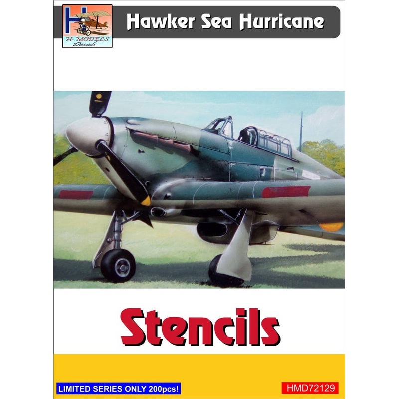 1/72 Sea Hurricane Stencils (Set for 2 a/c)