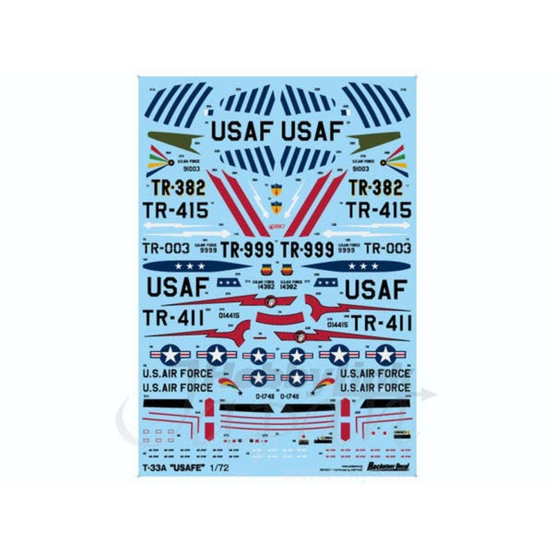1/72 T-33A USAFE Decals