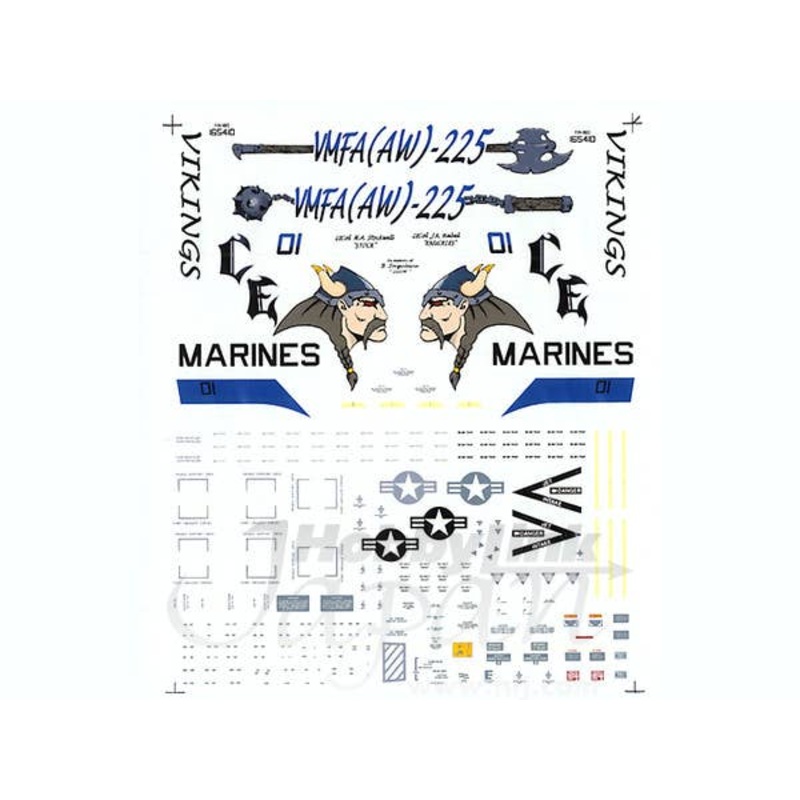 1/48 F/A-18D VMFA(AW)-225 "Vikings" MCAS Miramar 1998