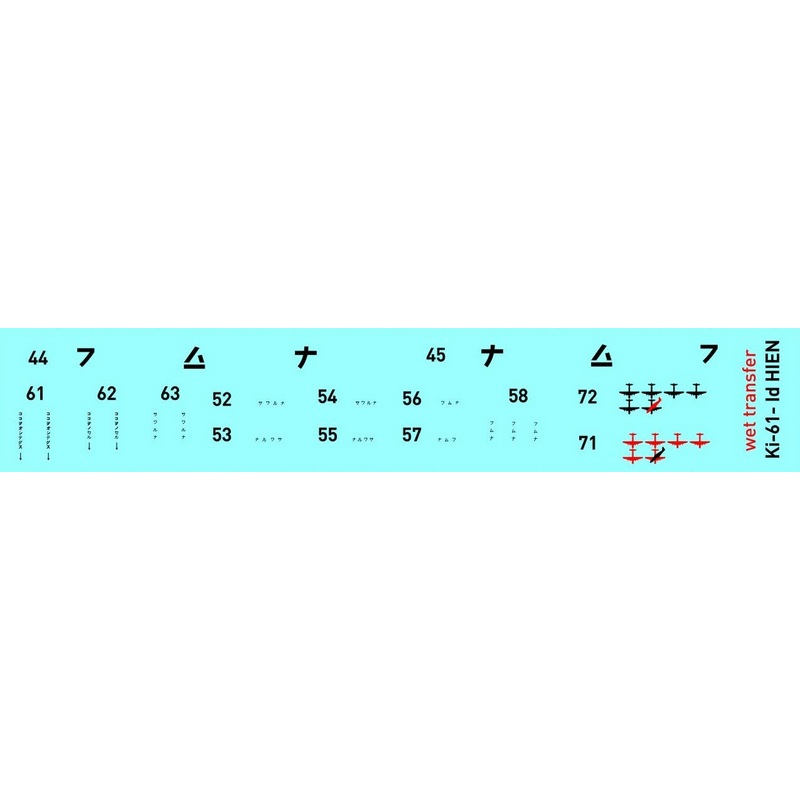 1/48 Ki-61-Id HIEN (Tony) Stencils