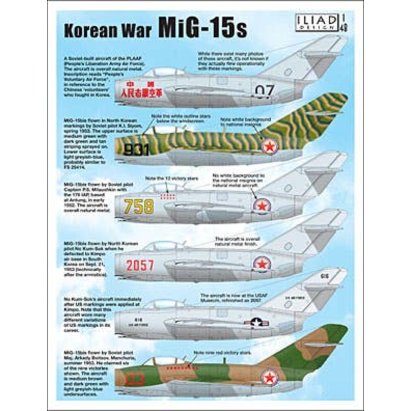 1/48 Korean War MiG-15s