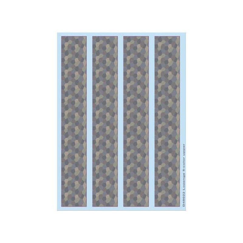 1/48 Lozenge Pattern Decal 5-Color Upper