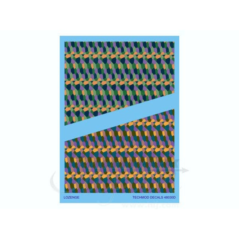 1/48 WW.I Lozenge 5 colors (2 sheets)
