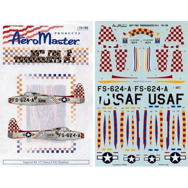 1/72 86th FBG Thunderjets Part I