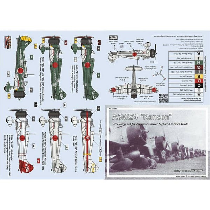 1/72 A5M2/4 Kansen (Claude)