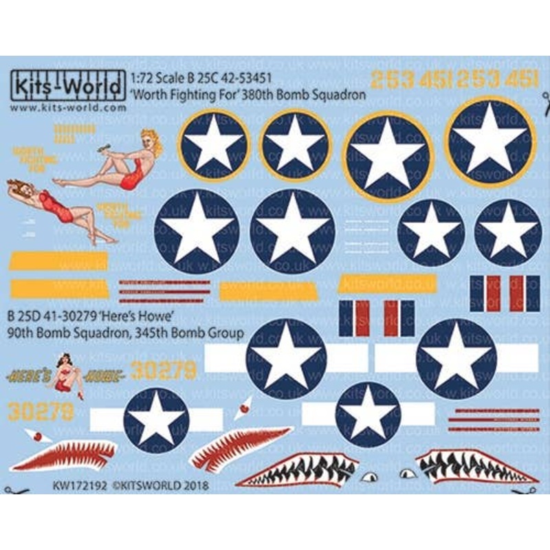 1/72 B-25C North American B-25 Mitchell Worth Fighting For & Heres Howe