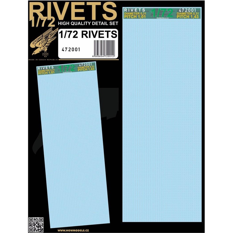 1/72 Free Lines - Rivets