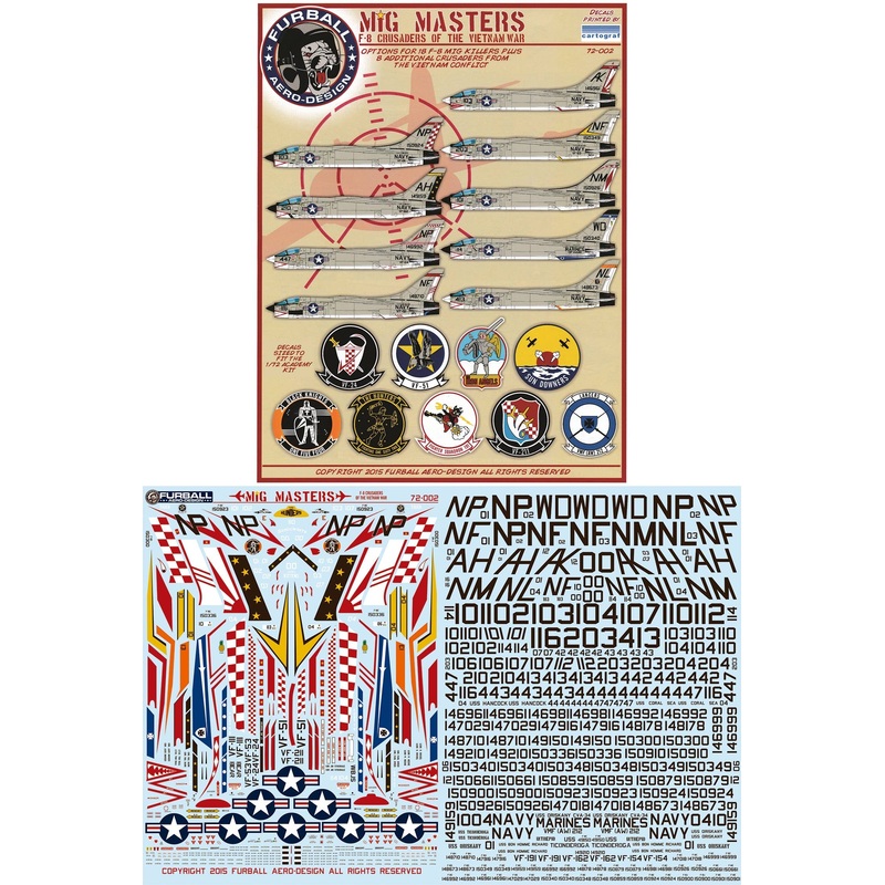 1/72 Mig Masters: F-8 Crusaders of the Vietnam War