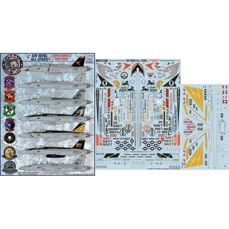 1/48 Air Wing All Stars: Super Hornets Part III