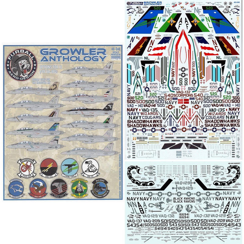 1/48 EA-18G Growler Anthology (for Hasegawa)