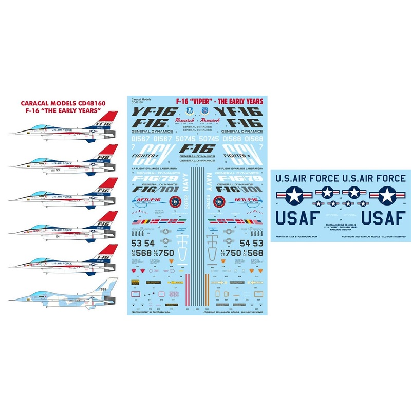 1/48 F-16 Fighting Falcon The Early Years