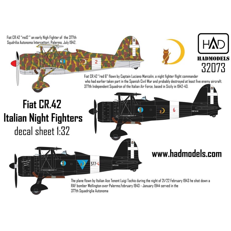 1/48 Fiat CR.42 Italian Night Fighters
