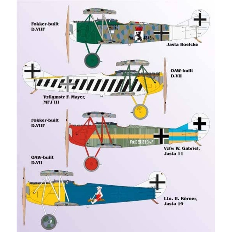 1/48 Fokker D.VII Part 4 (Eduard, Roden)