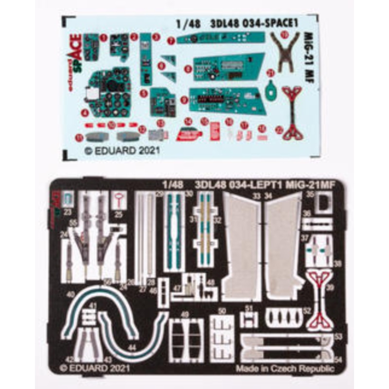 1/48 MiG-21MF SPACE for Eduard