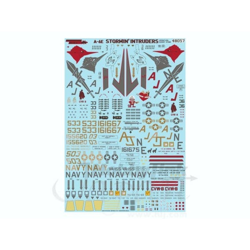 1/48 A-6E Stormin Intruders Desert Storm VA-36/65/145/155