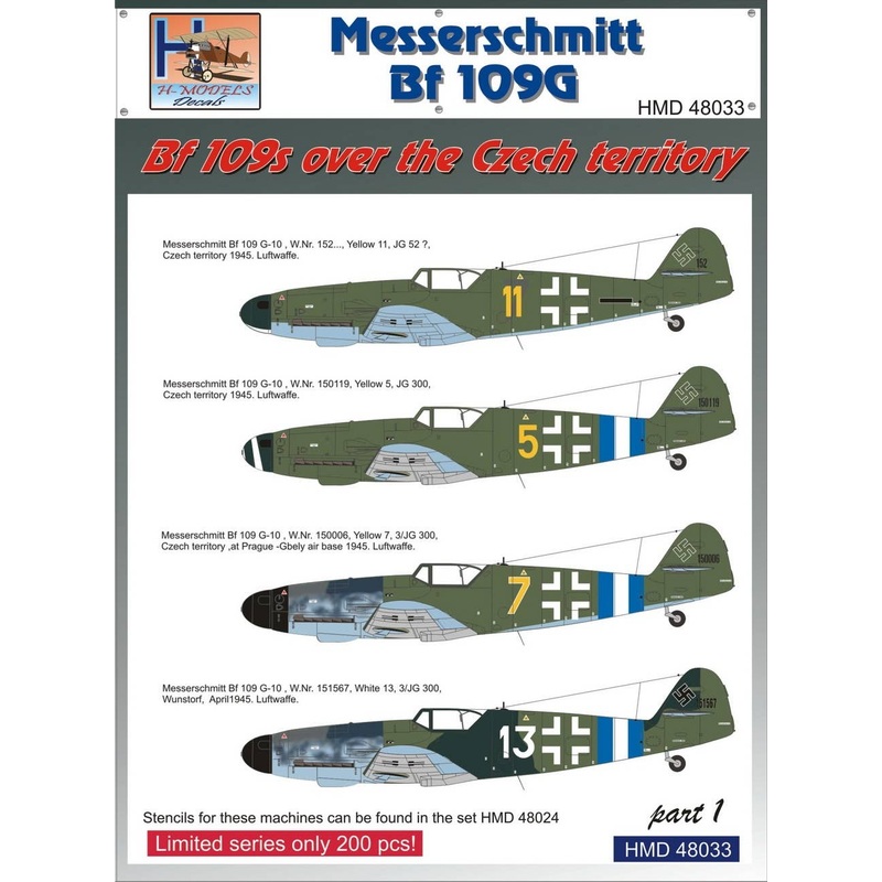 1/48 Bf 109G Over the Czech Territory, Pt.1