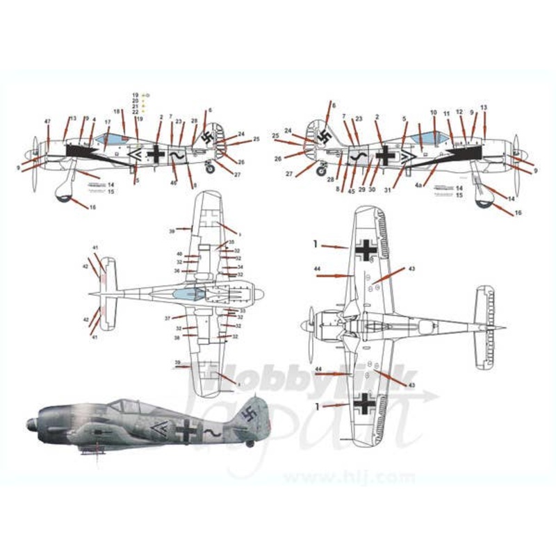 1/48 Fw190A-8/R2 Stab IV. Sturm Hpt. Wilhelm Moritz
