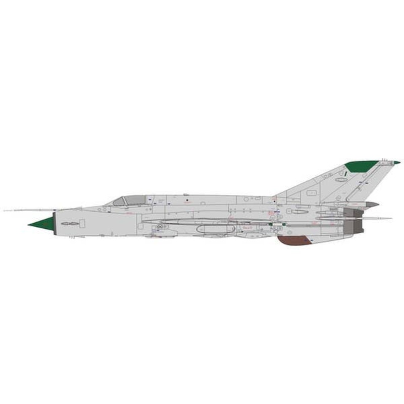 1/48 MiG-21R Stencils (decals; for Eduard)