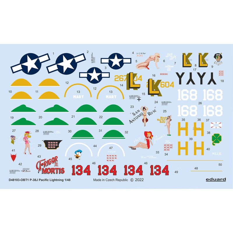 1/48 P-38J Pacific Lightning