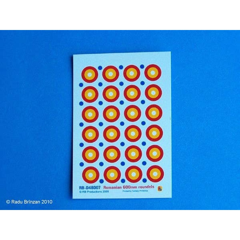 1/48 Romanian 600mm Roundels