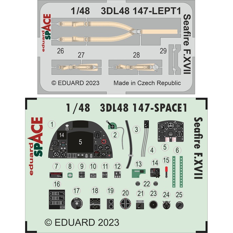 1/48 Seafire F.XVII SPACE (for AIRFIX)