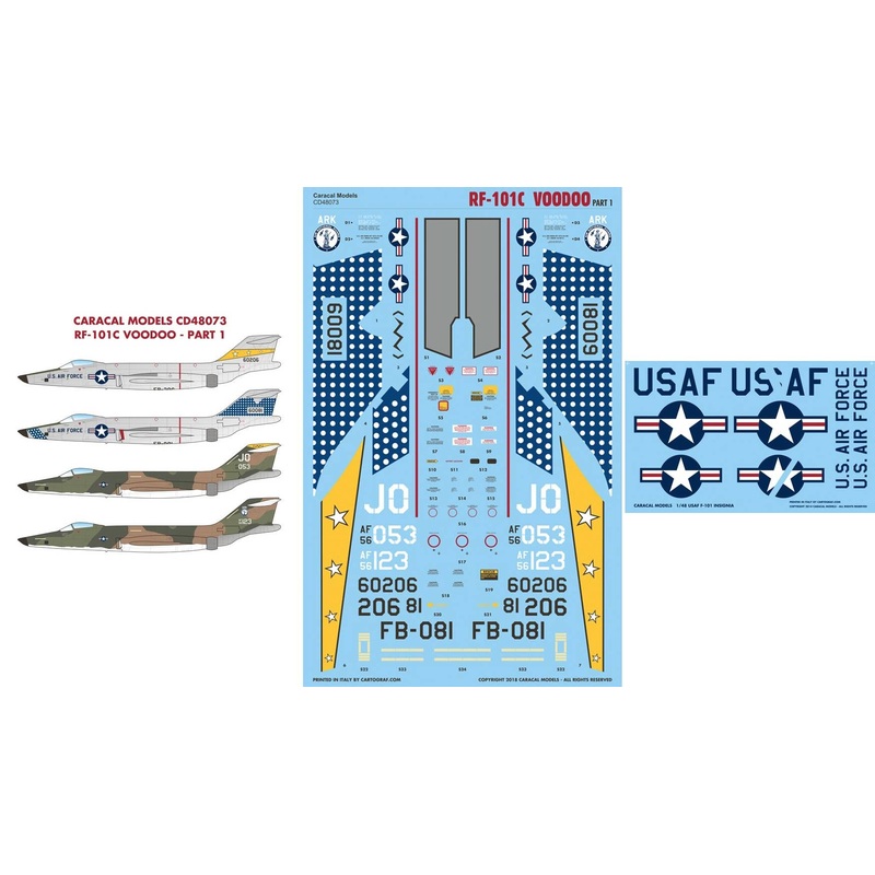 1/48 USAF RF-101C Voodoo Part 1
