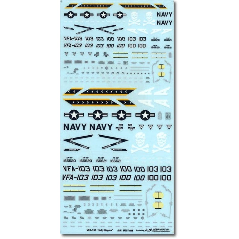 1/48 & 1/72 F-18F VF-103 Jolly Rogers