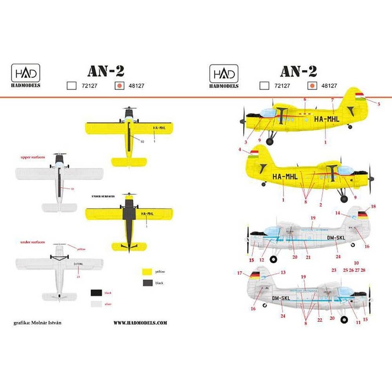 1/48 Antonov An-2 Decal