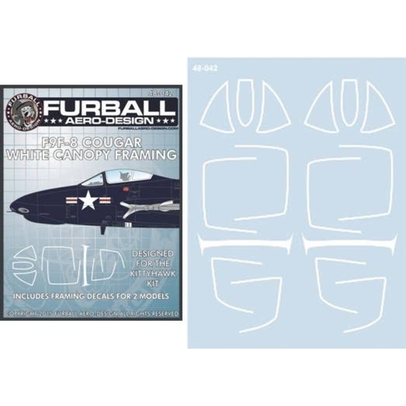 1/48 F9F-8 Canopy Seals