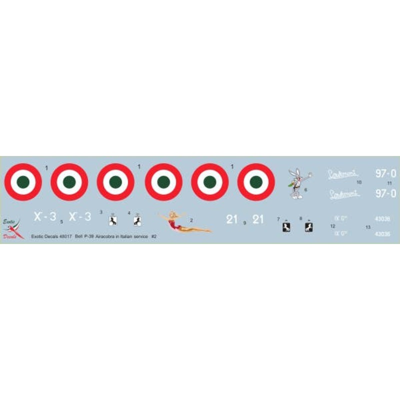 1/48 Italian Cobras #2 - Bell P-39 in Regia Aeronautica, part 2