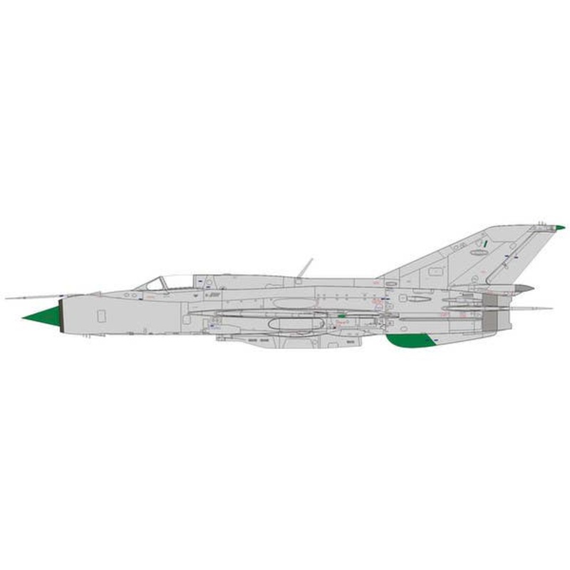 1/48 MiG-21PFM Stencils (for Eduard)