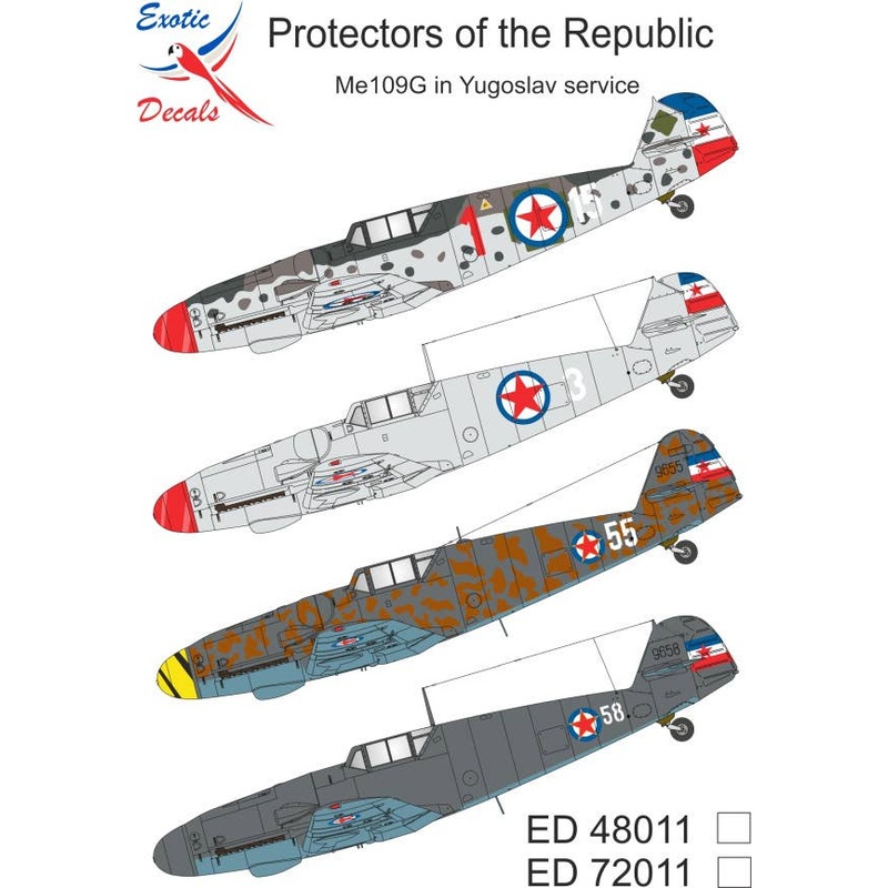 1/48 Protectors of the Republic - Me 109G in Yugoslav service